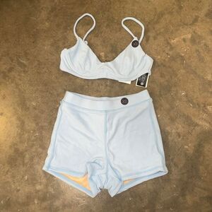 Cotton-on Women's Blue Bikini Set XS New